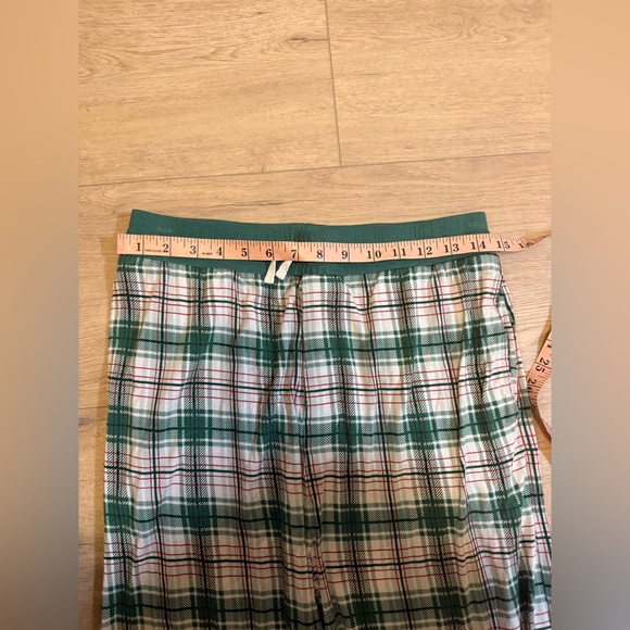 Little Sleepies Mens Holiday Christmas Plaid Pajama Set Medium - Picture 4 of 10